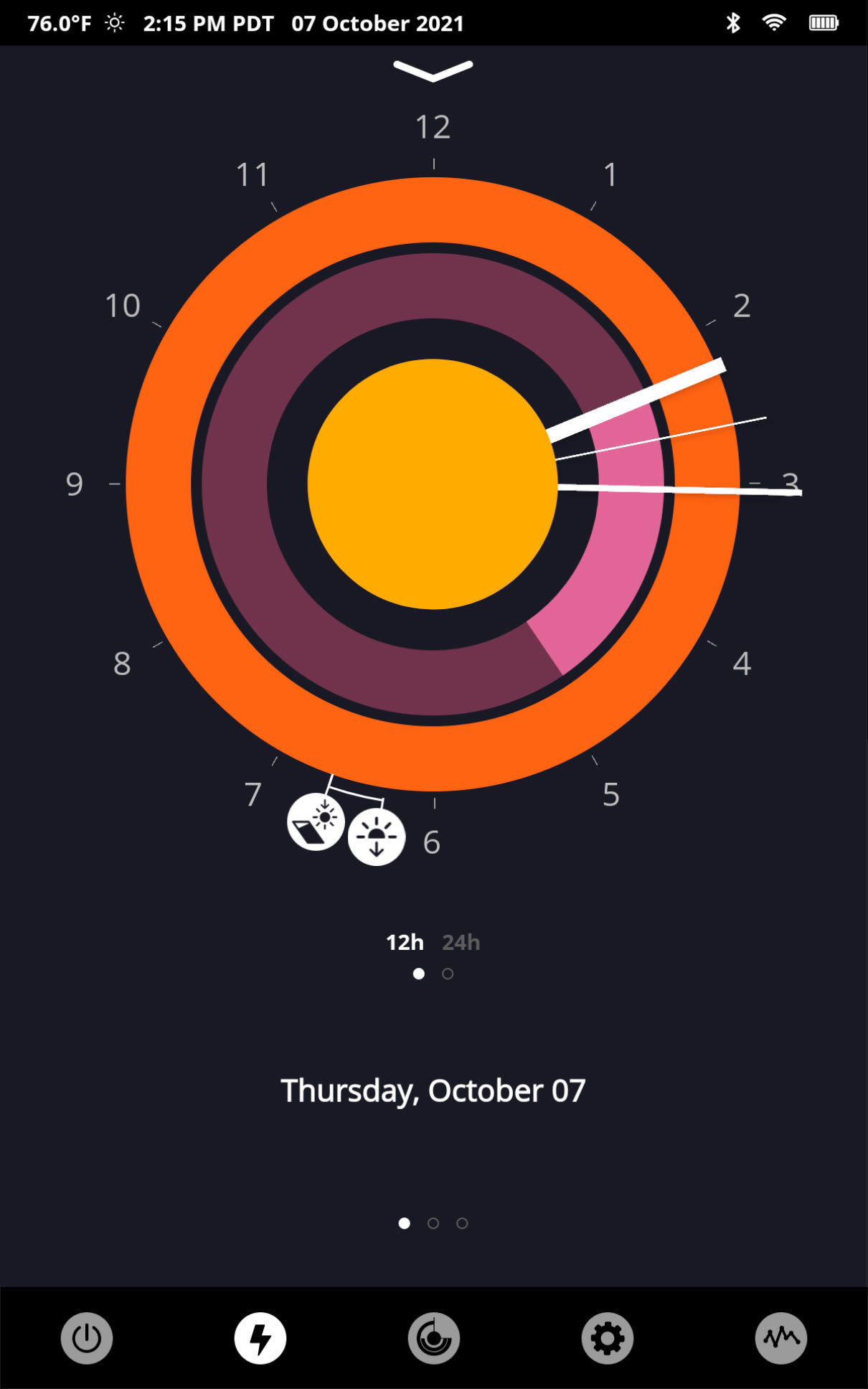 DIYA Demo Screen 12-Hour Home (YouSolar)