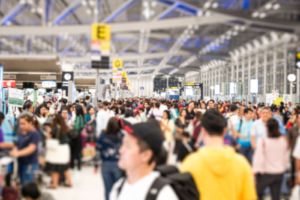 The Transportation Security Administration is bracing for an all-time record number of passengers at America’s airports over the Thanksgiving travel rush. Image source: Shutterstock