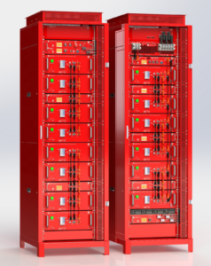 The aesthetics of the PowerBloc’s front panels allow the user to interact easily and safely with the PowerBloc.