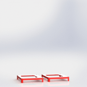 A GIF of the assembly of a PowerBloc® BASE™.