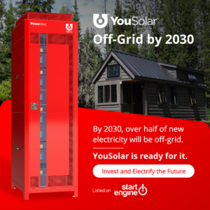 YouSolar is ready for Off-Grid by 2030