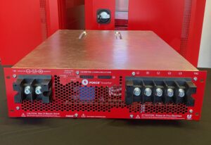 YouSolar’s FORCE™ at our development center in Santa Clara. FORCE delivers 100 A of single- or three-phase power.